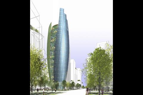 William McDonough concept green tower